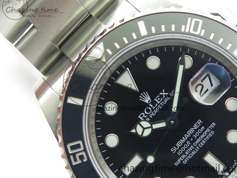 1218 Submariner 41mm 126610 LN Black Ceramic 904L Steel VVSF 1:1 Best Edition A NewStyle 2494